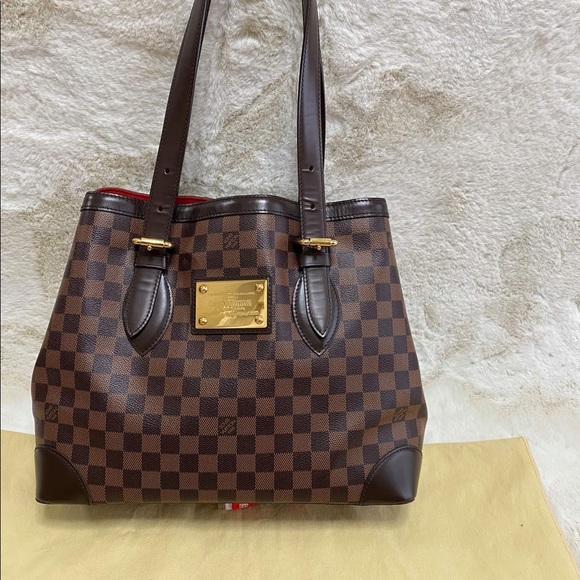 ❤️❤️SOLD❤️❤️Louis vuitton damier ebene hampsted GM - Picture 2 of 7
